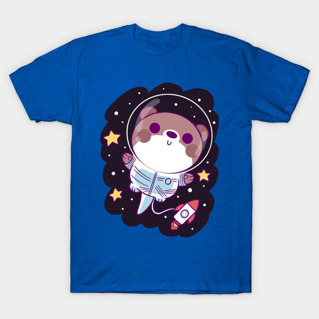 Otter Space T-Shirt by TaylorRoss1